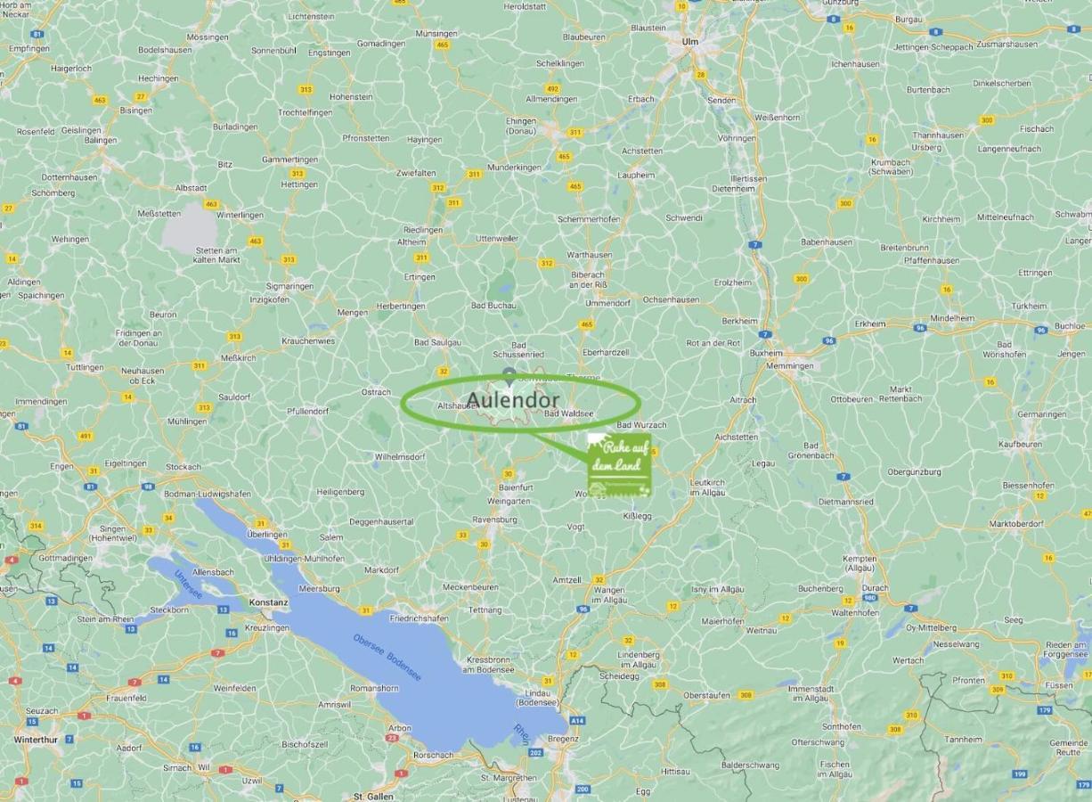 Apartmán Ruhe Auf Dem Land 2 - Anni Aulendorf Exteriér fotografie